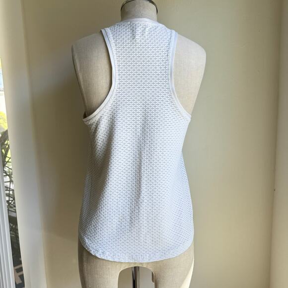 Koral Aerate Netz White Mesh Racerback Tank Top – Women’s Small, Made in USA - Picture 10 of 11